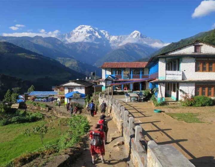 Alt. Annapurna Base camp with Hot Spring